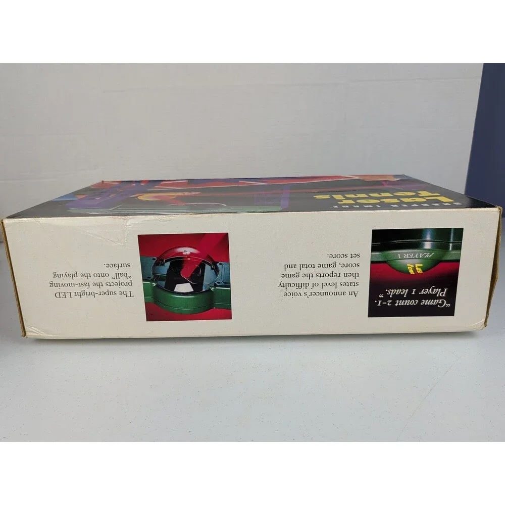 VTG 2000 TIGER Electronics LASER TENNIS Electronic Board Game RARE NIB Table Top